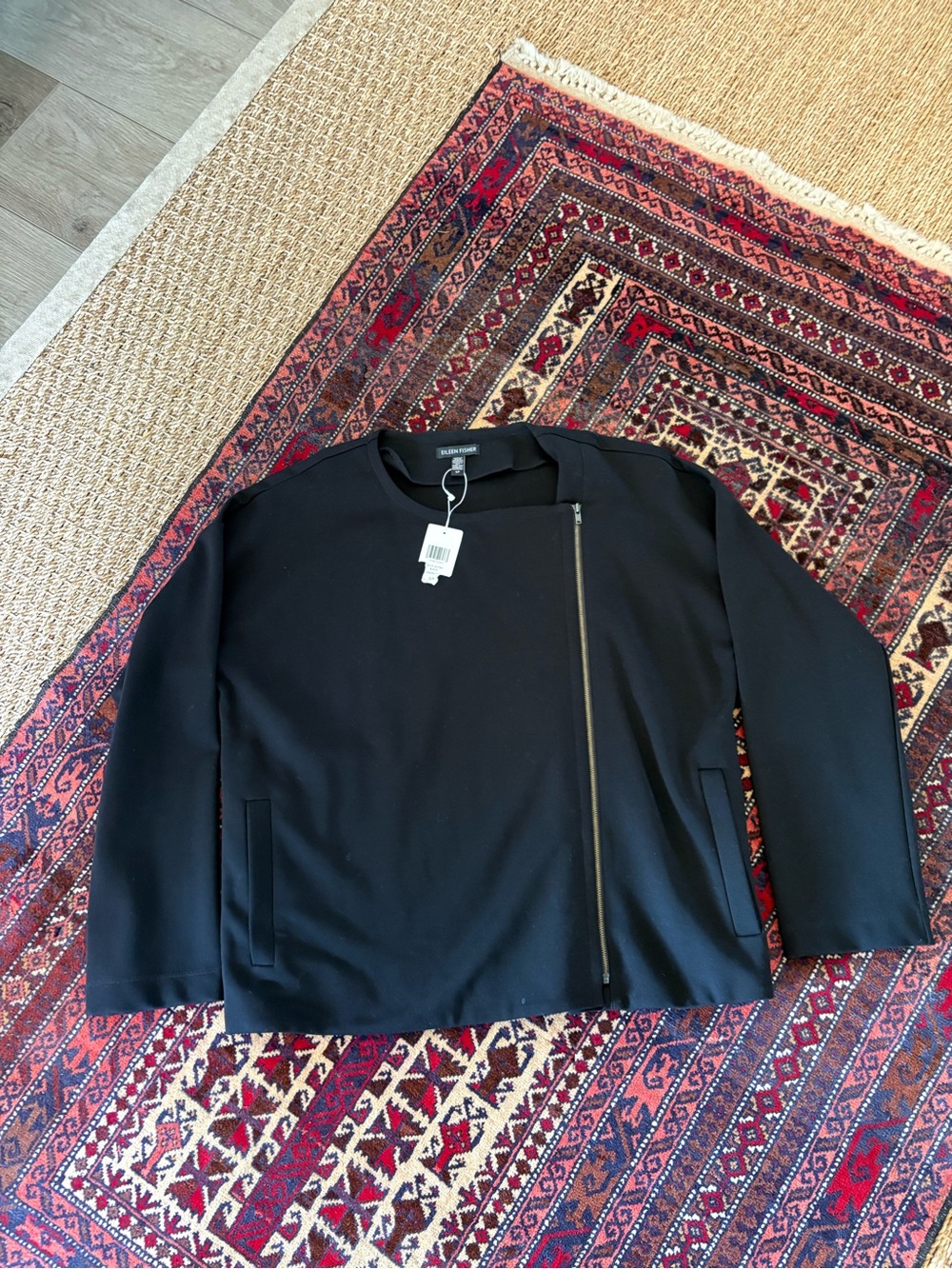 Eileen Fisher Moto Jacket. NWT